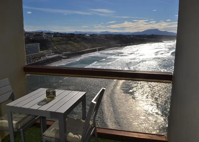 Vue Exceptionnelle Sur L'ocean 2/4 Pers Biarritz